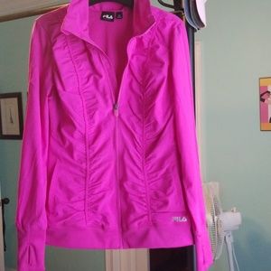 Fila sport purple jacket